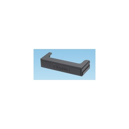 Panduit Blank Panel, 0.81 in. H x 4.15 in. W x 2.2 in. L, Polycarbonate QPPBBL